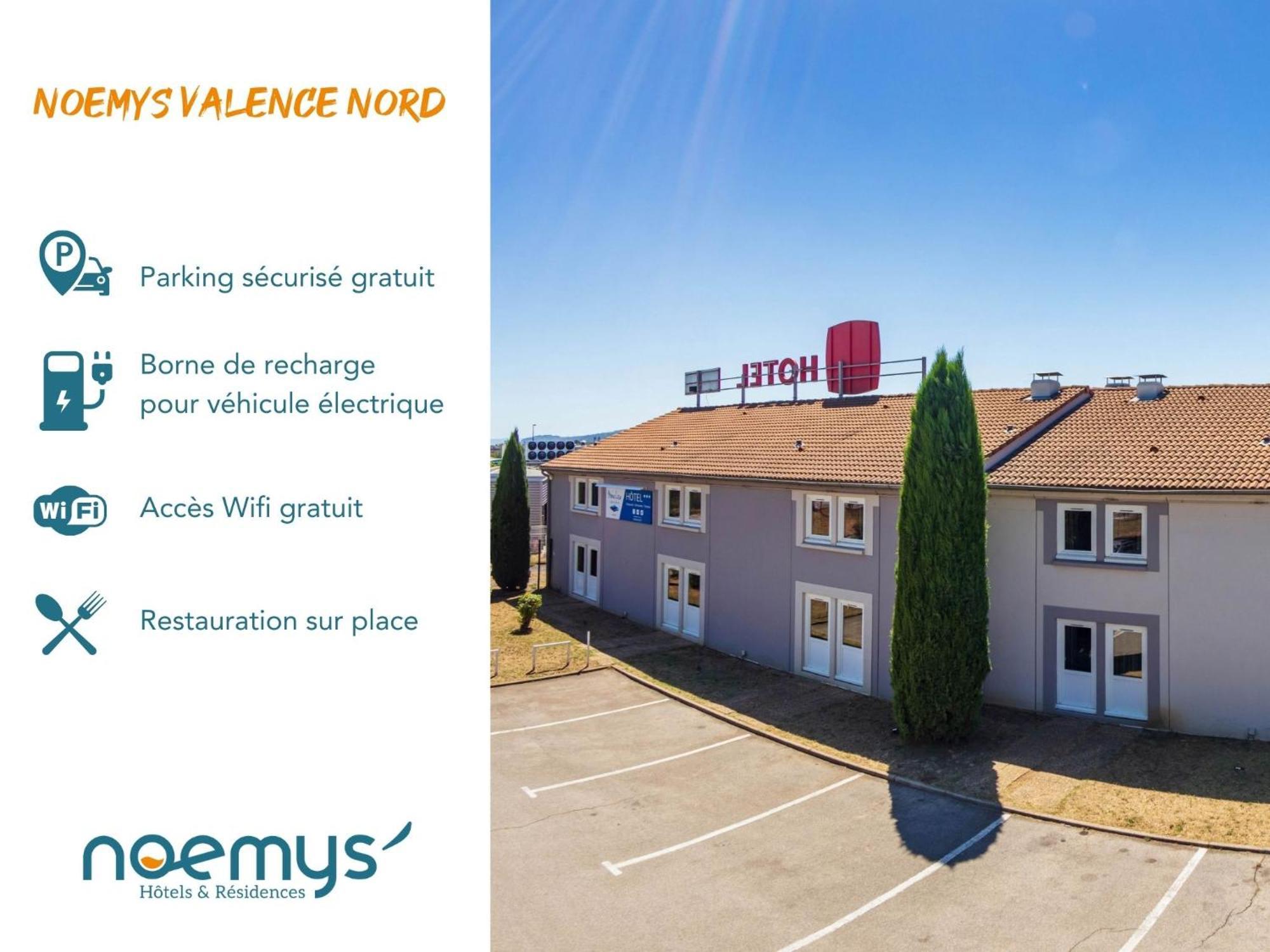 Noemys Valence Nord - Hotel Restaurant Бург-ле-Валанс Экстерьер фото